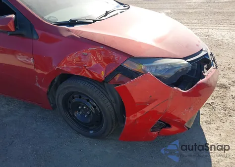 2017 Toyota Corolla Le from USA, damaged, VIN 5YFBURHE4HP612074